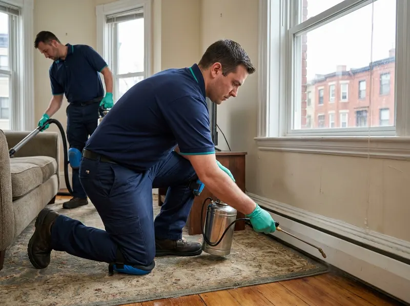 Interior Flea and Tick Eradication in Boston, MA