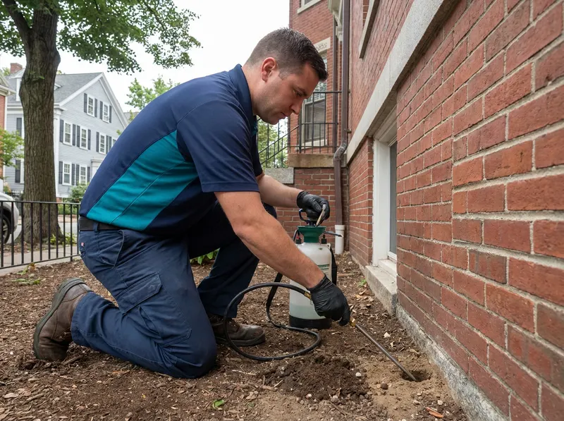 Subterranean Termite Perimeter Defense in Boston, MA